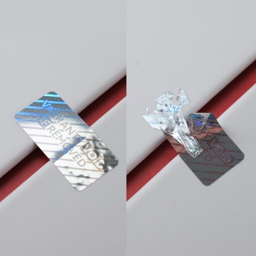 Hologramm-Garantiesiegel 20x10mm garantie ungültig